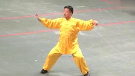 太极大师陈小旺, 出场演练陈式太极拳, 太震撼了, 果然是大师!