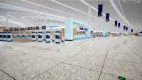 「乐动视界」青岛胶东国际机场航站楼大屏展示