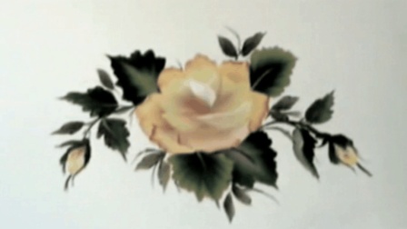 手绘大师一笔绘画玫瑰花教程, 想学画画的不容错过