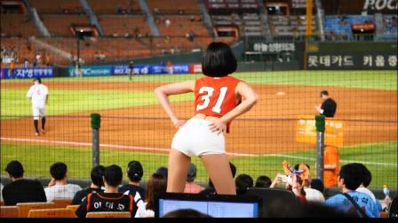 韩国乐天巨人啦啦队这表演, 你会忍心不去看棒球比赛吗?