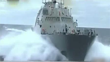 中美军舰南海“意外相遇”，美军滨海战斗舰再成焦点