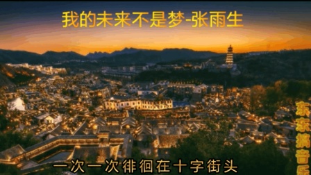 张雨生一首经典歌曲《我的未来不是梦》, 鼓励了多少默默奋斗的人