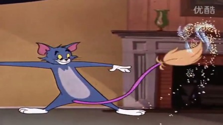 猫和老鼠：得到女巫的真传，汤姆竟然拥有超能力，杰瑞都惊着了！