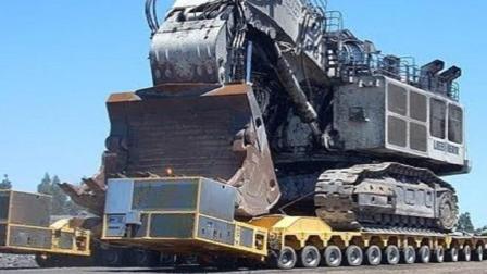 最大采矿设备巨型挖掘机, 强力重型自卸车!