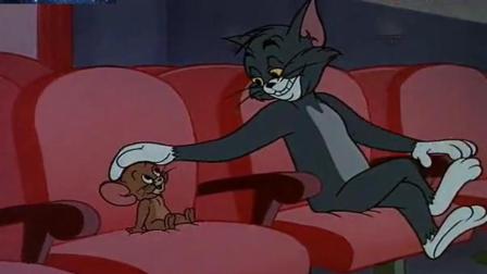 猫和老鼠   汤姆和杰瑞到电影院看电影, 电影的名字叫《猫和老鼠》