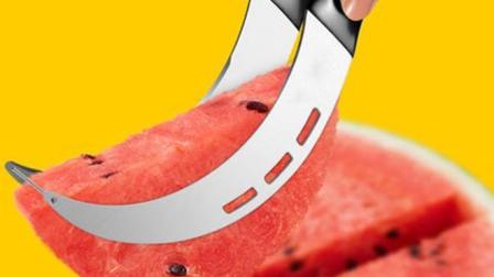 切西瓜最快最方便的刀子, 让你的生活更有艺术感, 网友: 哪里有卖的