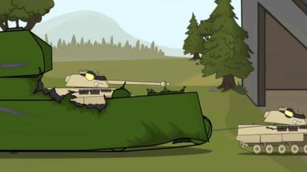 坦克世界动画: 这算是变废为宝吗? 那这劫匪们的回收效率好快啊!