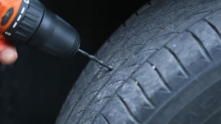 轮胎事故频发, 扎钉不漏气轮胎存在吗?
