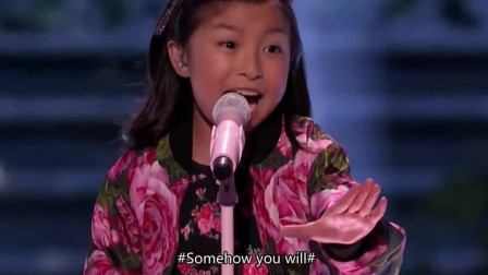 华裔小女孩谭芷昀小小的女孩, 心里就报复着这么大的意念