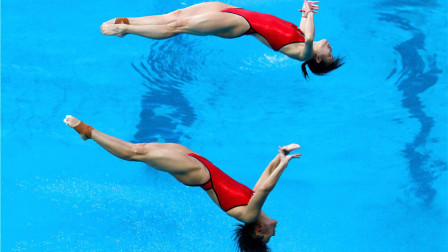 中国跳水两位女神，雅典奥运会女子跳水3米板，外国人都被惊艳了！
