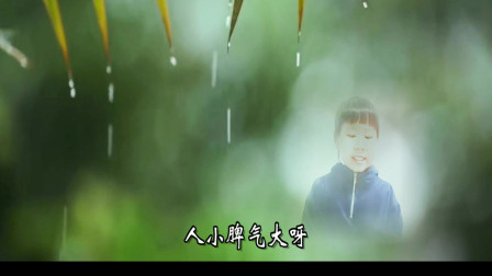 生气诗歌朗诵——关于雨的现代儿童诗配乐朗读视频