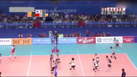 女排，广州亚运会决赛，中国女排顽强大逆转夺冠！