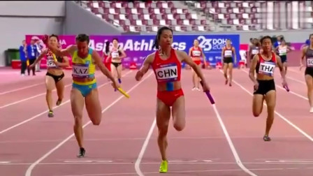 田径亚锦赛中国女子4100米接力夺冠 创今年世界最佳成绩
