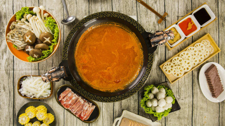 吃惯了清汤麻辣，试试浓香酸甜的秘制灵魂番茄锅底吧！