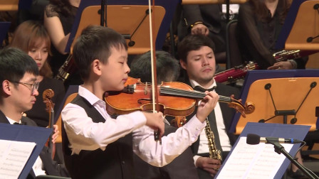 何占豪、陈刚曲《梁祝》小提琴协奏曲，顾格宇（11岁）演奏