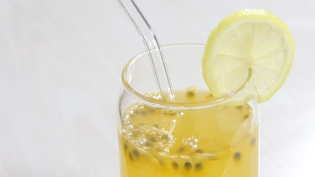 百香果柠檬蜜怎么做好吃，简简单单几步，在家就可以做出健康饮料