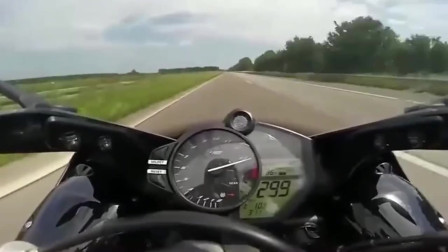 雅马哈1骑上德国无限速高速，最快能开到多少时速？