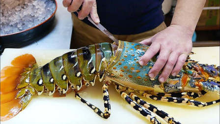 日本大厨大秀刀工！三千块钱的“彩虹虾”，看他如何料理？