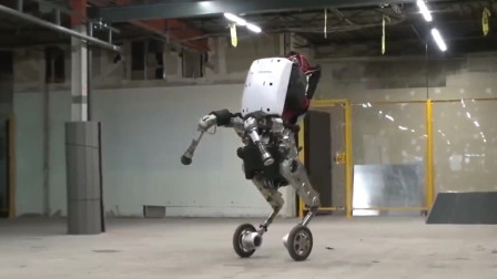 波士顿网红机器人，变身任劳任怨的搬砖工具，搬运工将来可能要失业