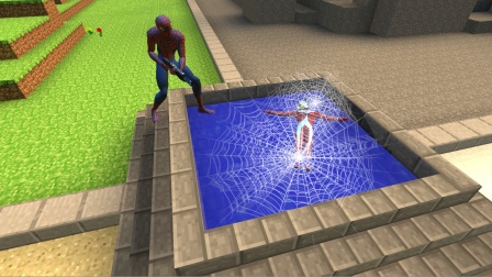 泰罗奥特曼被蜘蛛侠抓到水里要怎么救出来？