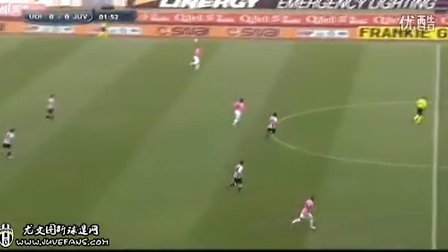 乌迪内斯1-4尤文图斯 2012-13赛季意甲第2轮 上半场录像