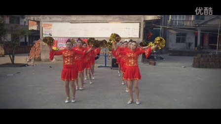 鹰潭上清汉浦小华哩广场舞：红红的中国12人变队形