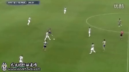 尤文图斯2-0帕尔马 2012-13赛季意甲首轮 上半场录像