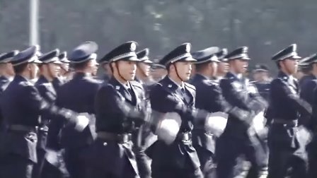 云南警官学院2013级军训汇报表演  (4)