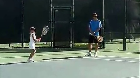 （美国艾弗特网球学院网球教学）正反手多球训练_标清