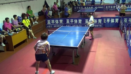 南昌站第十八届积分赛女子半决赛 江西业余乒乓球界的