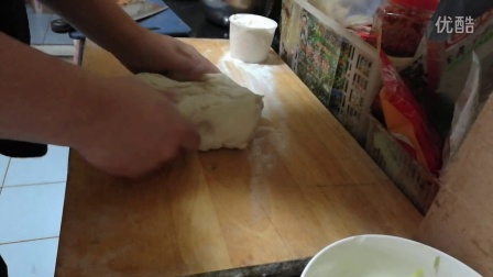 发面葱花饼，油酥糖饼制作过程4