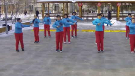 赤峰市向阳院阳光体育队 广场舞《中国美》