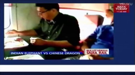 印度媒体某介绍中国高铁的节目~满满的都是羡慕