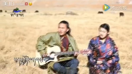 藏族青年歌手旦正多杰
