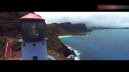 夏威夷群岛高清风景航拍--太美了这景色