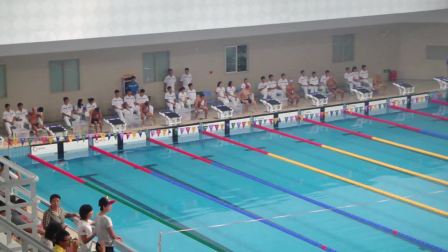 广东省第八届大学生运动会游泳比赛乙组200米蝶泳决赛
