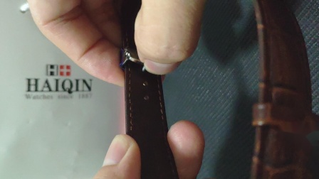 海琴8509皮带款蝴蝶双扣使用视频