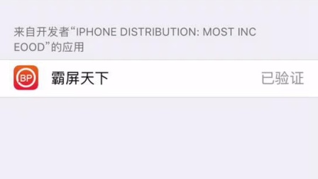 【】苹果手机首次下载后信任文件打开