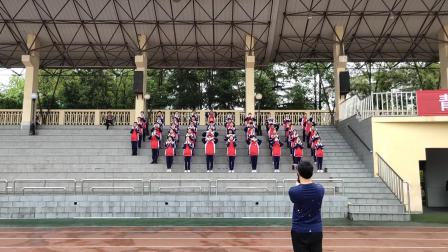 初一10班演唱《万州中学校歌》——纪念五四青年节100周年庆祝活动