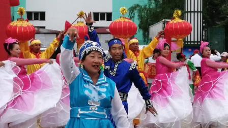 东望东北区艺术团表演舞蹈《东方红  走进新时代》