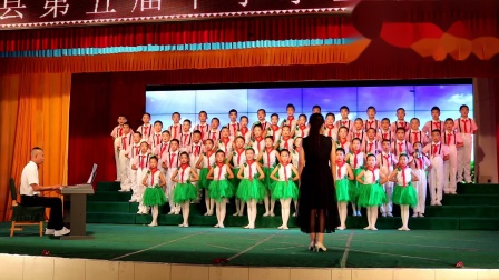 民勤县第五届中小学生艺术节五年级二班大合唱