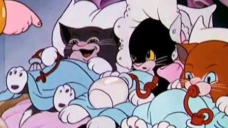 1936第08届奥斯卡最佳动画短片，三只小孤儿猫，迪士尼早期动漫