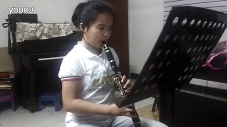 11岁小朋友单簧管演奏匈牙利舞曲5号单簧管2版