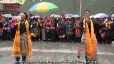2014年玉树康巴大节最受欢迎的藏族青年歌手更尕索昂和三江愿兄弟组合